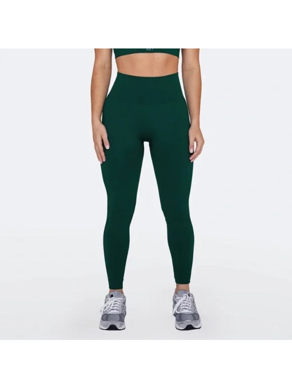 Set Active Sculpt Flex Ribbed Leggings and Bra set
